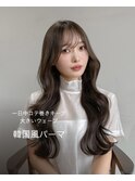 韓国風パーマ/韓国ヘア/レイヤーカット/ウェーブパーマ/