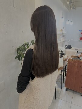 ネオリーブカフ 鶴ヶ峰店(Neolive caff) 髪質改善カラー×シアーベージュ