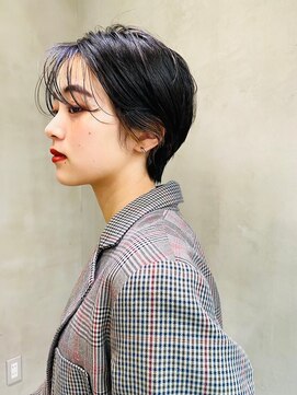 スティーロ 渋谷(Steelo) Steelo  小顔ハンサムショート×大人シースルーショート