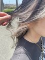 レイドバック(LAID-BACK) インナーカラー得意です◎【ハイトーン/ミルクティーベージュ】