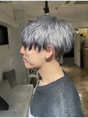 メンズ ハイトーン デザインカラー メンズハイトーン 裾カラー