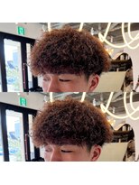 髪屋 紬&nbsp;メンズ/メンズパーマ/メンズカット/波巻きスパイラル