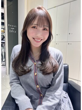 フォルテ ギンザ(FORTE GINZA) 顔周りレイヤーロングヘア