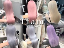 ティアム 渋谷店(Tiam shibuya)の雰囲気（ケアブリーチでダメージを最大限抑えてうるツヤハイトーンへ♪）