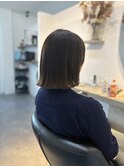 美髪オリーブボブ