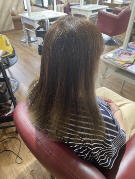 ルネッサンスヘアー ラファエロ(RAFFAELLO) エドルクオンカラー　グレージュ　透明感　艶髪　seesaw