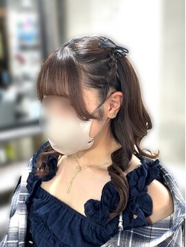 アイビー 新宿(IVY) 編み上げハーフツイン