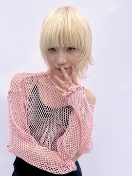 カケル(×.) ワイドバング/外ハネレイヤー/ソフトウルフ