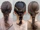 エルメ なんばマルイ(HELME)の写真/【なんばマルイ/セット専門Staff】女性stylistが熟練テクニックで小顔に魅せるアレンジ♪セット¥3300～☆