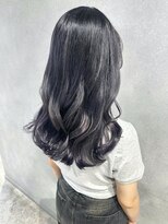 ブロッサム 上福岡店(Blossom)&nbsp;ダークラベンダー グレージュ くびれヘア 【上福岡】