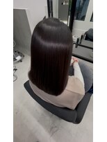 エン 久安(en.)&nbsp;艶髪チャコールグレー｜上品な大人スタイル