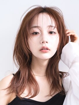 テクネ 天神大名(techne) 天神大名今泉ロングレイヤー韓国風くびれ巻き髪小顔透明感ヘア