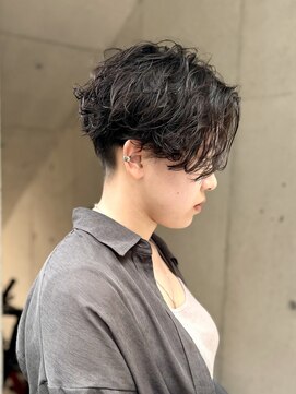 シャロン(SHARON) 【SHARON原宿】癖毛風パーマ×ナチュラルブラウン
