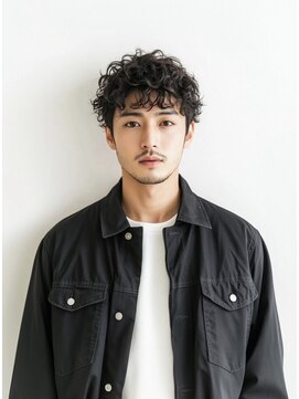 ゼゼ(zeze) サーフカール/刈り上げセンターパート/波巻きツイストスパイラル