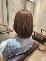 アルメリア 池袋(Arumeria)&nbsp;ミルキーブラウン×ウルフボブ　10代20代30代大人可愛い髪質改善