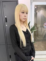 グロウ 渋谷西口(grow)&nbsp;【渋谷】ブロンドヘアー×プルエクステ100本／ビフォーアフター