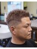 【平日限定】 カット＋カラー＋シェービング　￥10000～