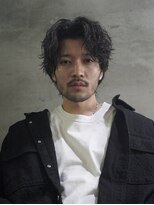 クオル キャスト 神戸三宮(QOL×cast)&nbsp;波巻スパイラルパーマツイストスパイラルパーマ無造作ヘア