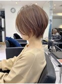 30代40代50代ショート白髪ぼかし銀座丸みくびれ井