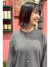 【気分で可愛くアクセント♪】チラッとさりげなく◆カット＋デザインカラー