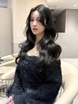 ジーナ 渋谷本店(Zina) レイヤーカット×オリーブグレージュ
