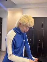 アンドバイモードケイズ (and by MODE K's)&nbsp;メンズ抜きっぱなしブロンド