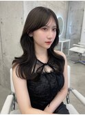 韓国ヘア＊くびれレイヤー×ダークグレー