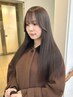 【再来】カット+ケアカラー ￥9400 [レイヤーカット/博多]