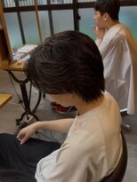 オーバーネオ 町田(OVER NEO) 【リヒト指名限定】センターパート×曲がる縮毛矯正
