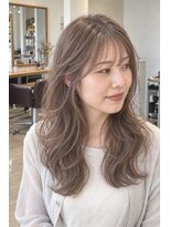 ネイヴスヘアー 香椎照葉店(Neivs Hair)&nbsp;透明感ミルクティーグレージュロングレイヤー