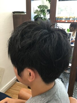 カナオア ヘアーデザイン(kanaoa hair design) メンズショート夏in宮崎
