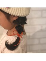 ガーネット(Garnet) 可愛くキッズツインアレンジ