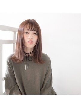ブラウン ナカノ(BROWN nakano) ぱるる風外ハネミディ☆