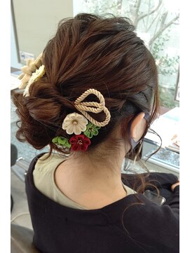 ヘアーメイク ジール 犬山本店(Hair Make Zeal) 大人過ぎない和装セット