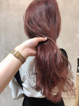 フィゼル あべのルシアス店(Aujua fizelle) チェリーピンク＊増崎彩乃