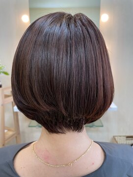 ビワテイ(Biwatei) 酸性還元トリートメント&アッシュピンク系カラー