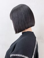 アイティーバイアルバム 下北沢店(IT by ALBUM)&nbsp;プツッとボブ_アースカラーくびれヘアツートンカラー_ba375971