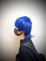 アクロス ヘアー デザイン 蒲田東口(across hairdesign) 青