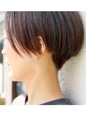 刈り上げショートマッシュ