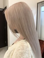 リード バイ ラグーン(LEAD by LAGOON)&nbsp;ホワイトミルクティーベージュケアブリーチインナーイヤリング