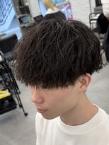 オーバルバイアピッシュ(OVARL by apish) 縦落ちパーマ