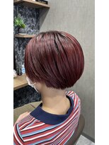 テラスヘア 新潟駅南(TERRACE hair)&nbsp;【艶髪カラー】艶感たっぷりカシスピンク