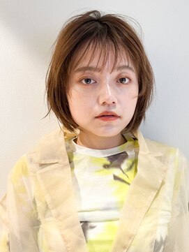 ユイル(Uil) 美髪こなれ大人ガーリープリカールミディチョコレート