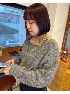 シアン(SYAN) purple brown