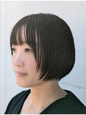 顔まわりレイヤーボブ！