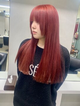 ディア(.eer) 【.eer/ディア】レッドカラー/顔周りレイヤー