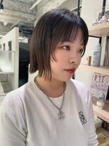 キートス(Kiitos)&nbsp;顔まわりレイヤーウルフカットシースルーバング