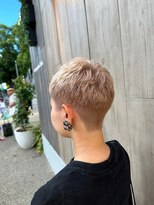 ナンバー リコ 名駅 ジャム 名古屋(N° rico JAM)&nbsp;ピンクベージュ　ベリーショート