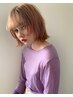 似合わせカット+ナノスチーム付!3stepトリートメント ￥6600→￥5280