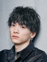 【fifth】メンズマッシュ波巻きスパイラルパーマシャドウパーマ